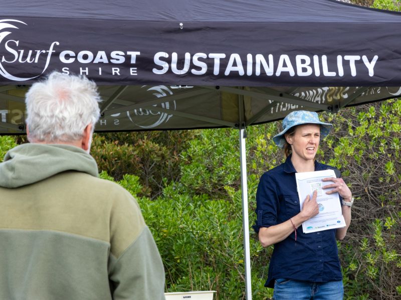 CCMA staff talking about Inaturalist